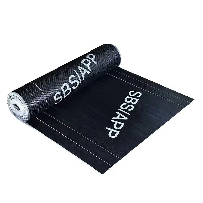 Water Proofing Membranes Membranes For Concrete Roof SBS Fire Baked Modified Asphalt Waterproof Coiled Material