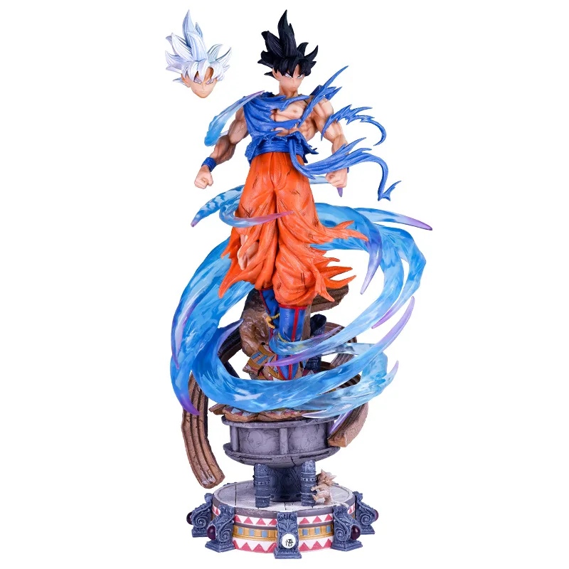 ACL 103758 GK DBZ Action Figure Ultra Instinct Goku PVC Statue Model Toy for Gifts  Supergod Form Yunqi Anime Figure Model