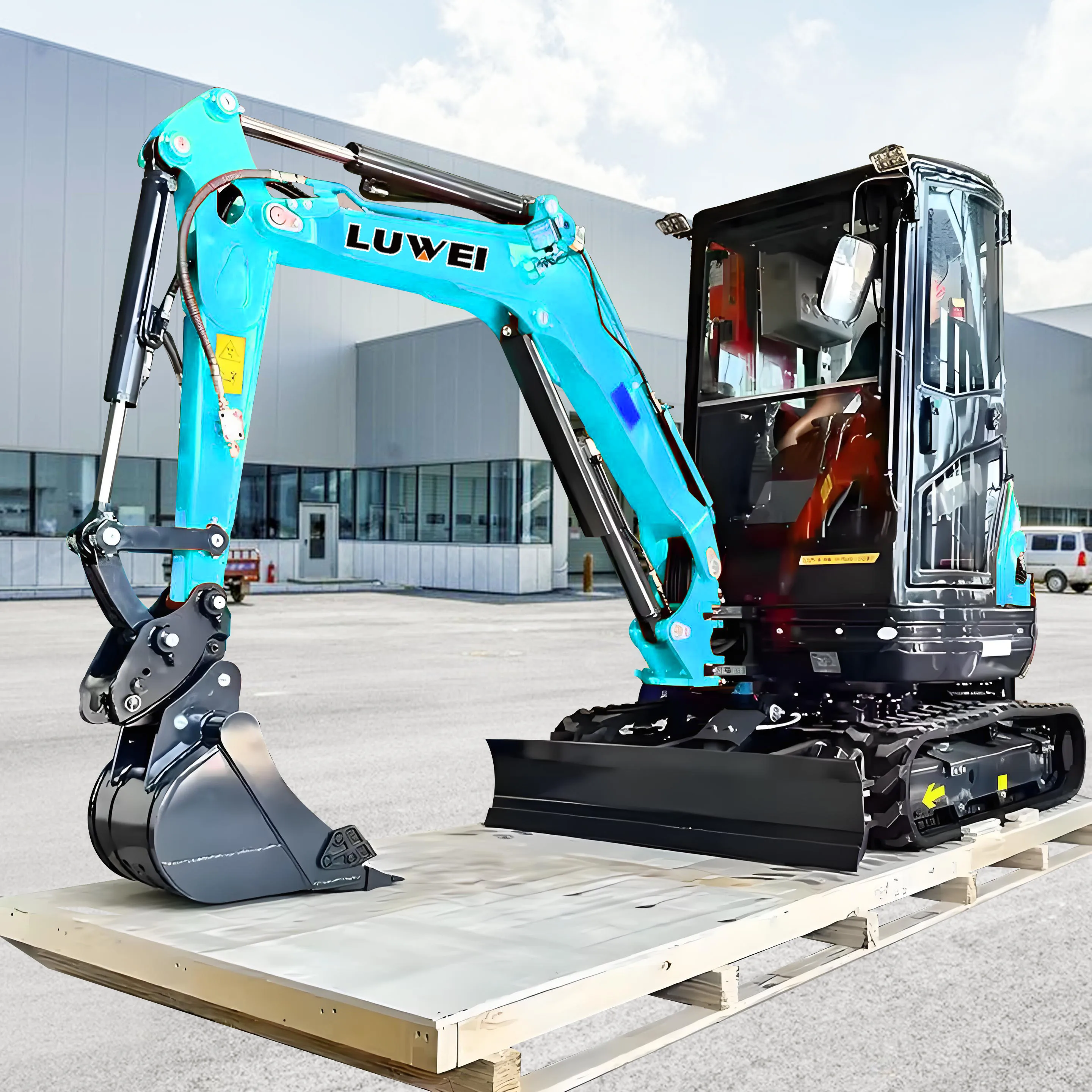 LUWEI Бесплатная доставка 2 тонны 3 небольшой экскаватор ферма Yanmar двигатель мини гусеничный