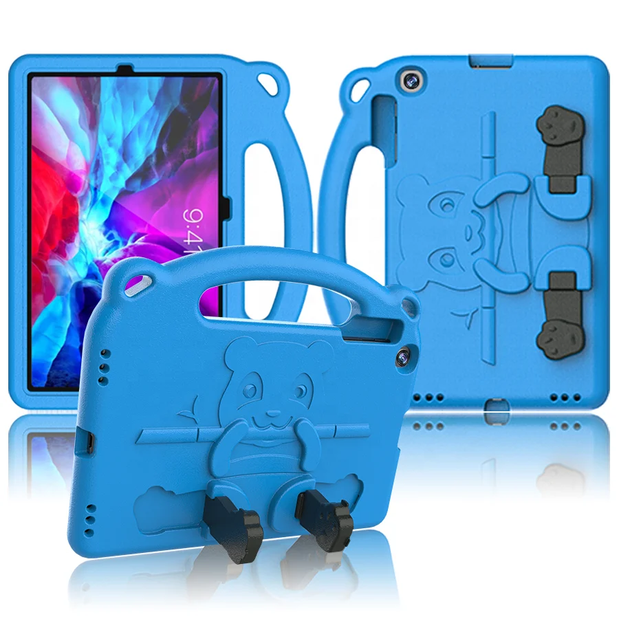 Kids Friendly 3D Cartoon EVA Tablet PC Case for iPad 10.2/10.5 Shockproof Soft Back Cover for Samsung Tab A 8.0/8.4/10.1 inch