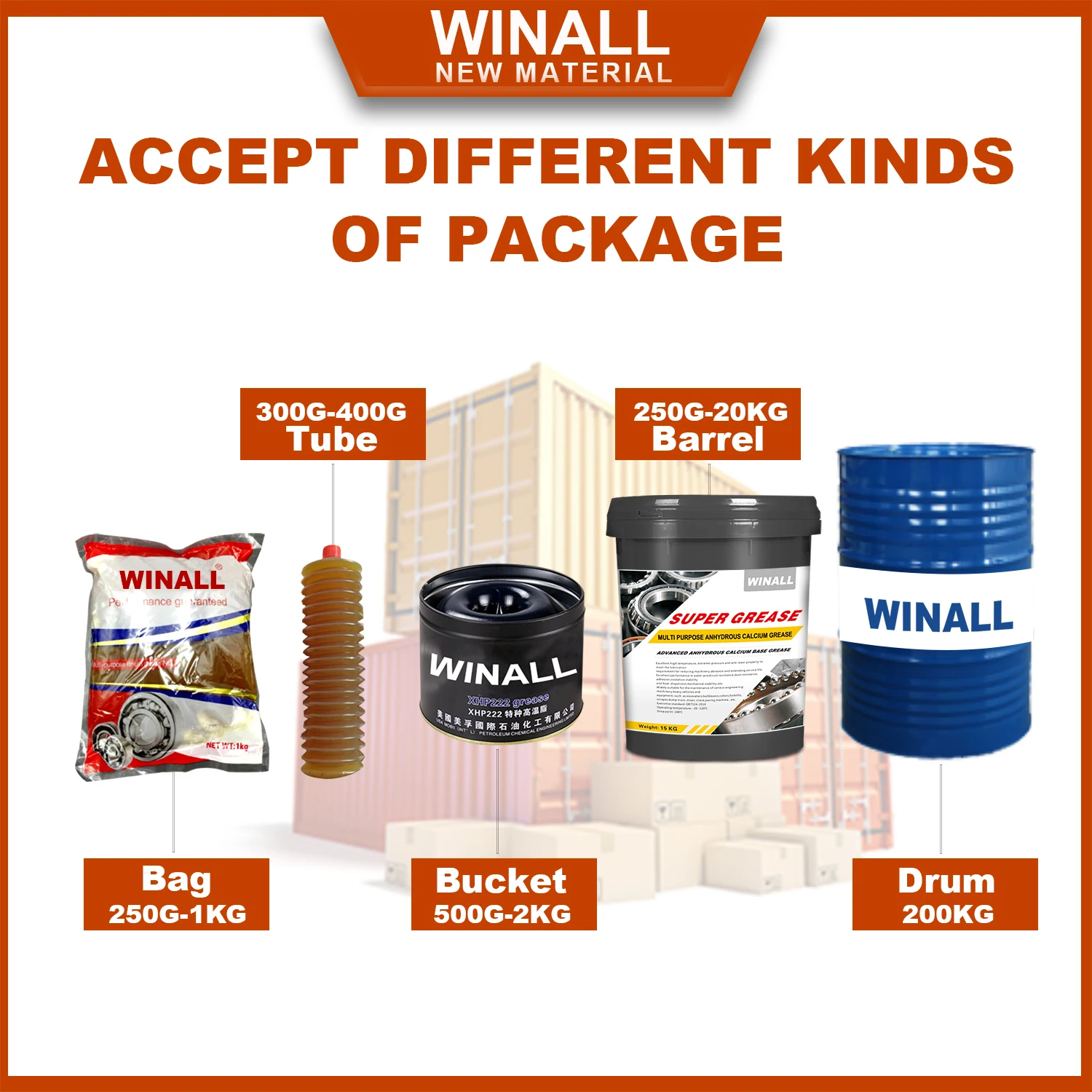 Made in China 500g Average Price Green Engineering Lithium Grease