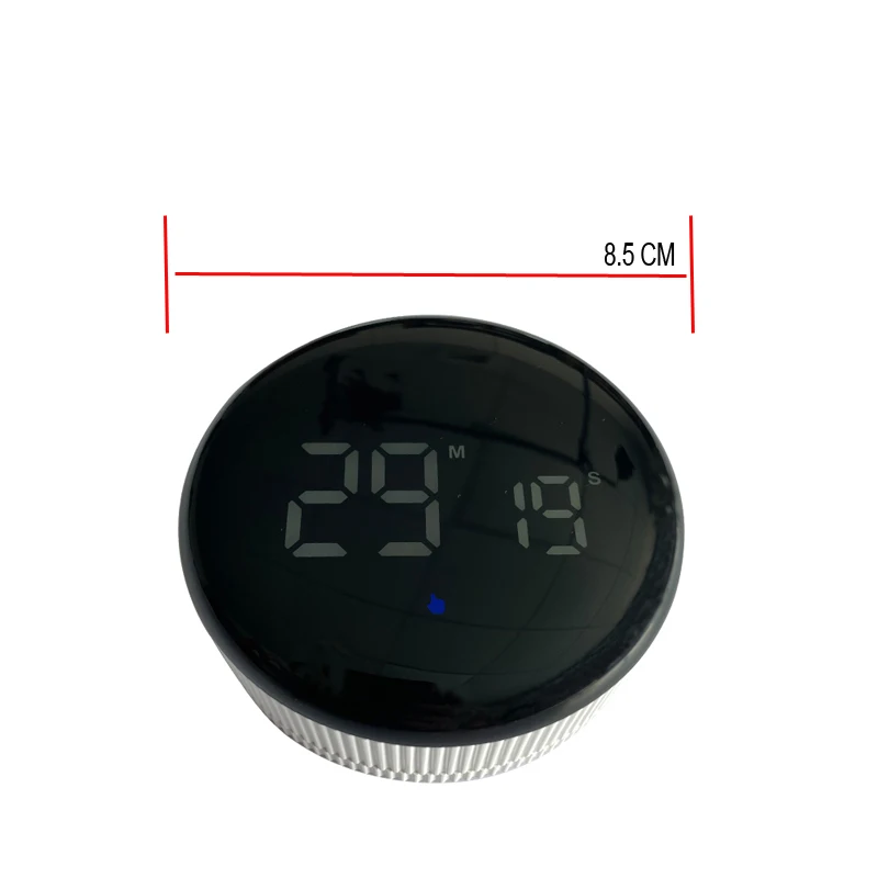 Smart Electric Small Wall Dial Rounded Countdown Magnetic Led Temporizador Kitchen Digital Timer
