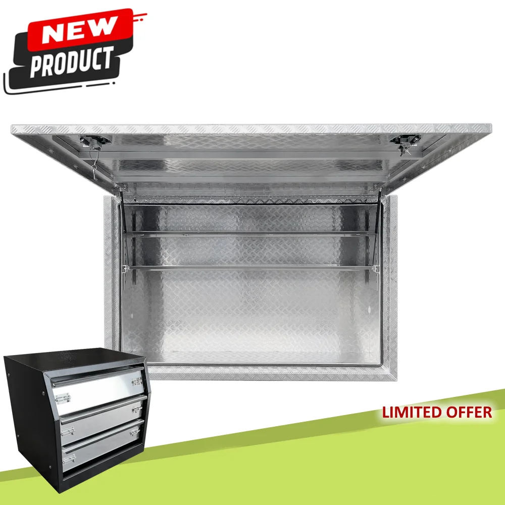 1900x600x1200 мм алюминиевый ящик для инструментов автофургона