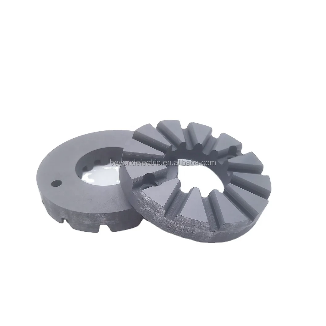 High Strength Carbon Bushing Graphite Bearing for Water Pump Shafts Durable Pump Bearings for Efficient Performance