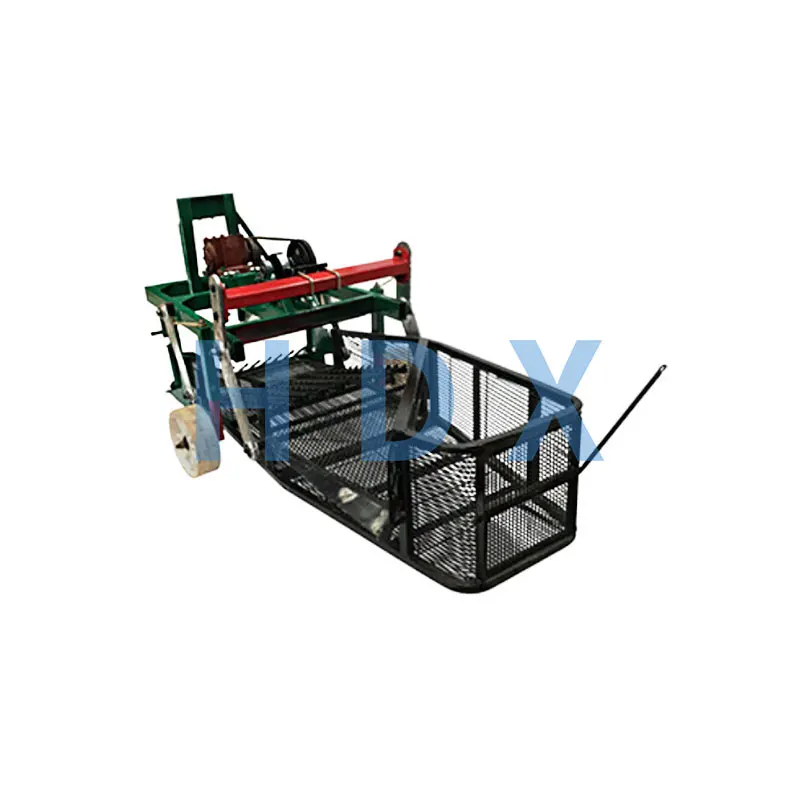 Large peanut harvester