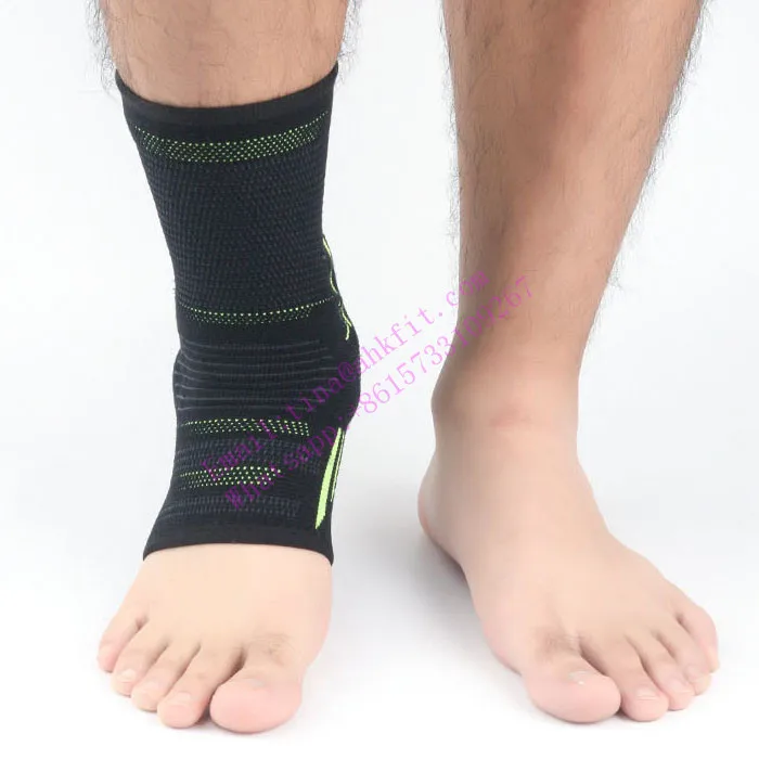 Hot sale plus size basketball ankle support socks with anti collision gel pads