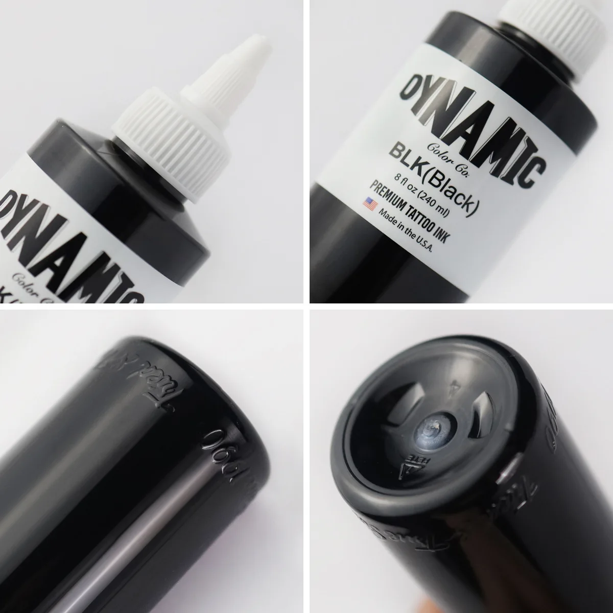 Private Label Logo triple black Body Art 240ML/Bottle tattoo ink Pigment Tattooing Ink for Body Tattoo