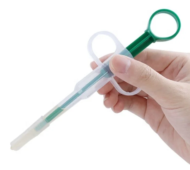 plastic pet dog cat feeding kit for needle tube type medicine feeder