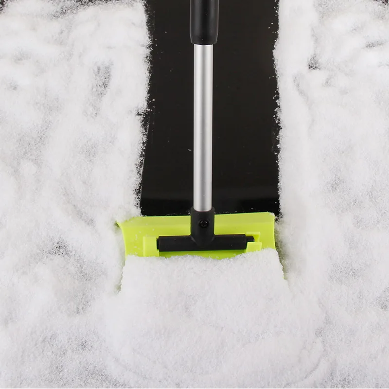 Multi-Functional Snow Scraper Car Cleaning Tool Car Aluminum Alloy Retractable Snow Shovel