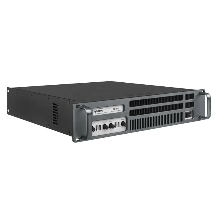 professional music power amplifier sound standard 800watts 4channel speakers amplified dj equipment