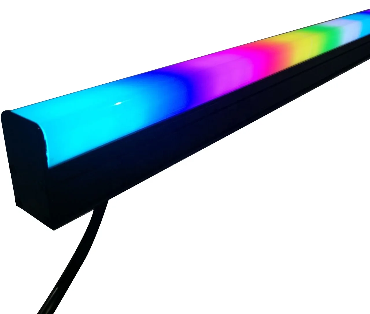 Яркость DMX RGB Пиксельная светодиодная линейная лента алюминиевая IP65 наружная полоса сценического освещения dj club