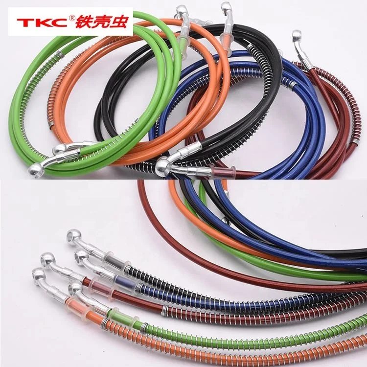 TKC Motorcycle hydraulic brake Brake Line Stainless Brake Hose SAE J1401   Auto Spare Parts