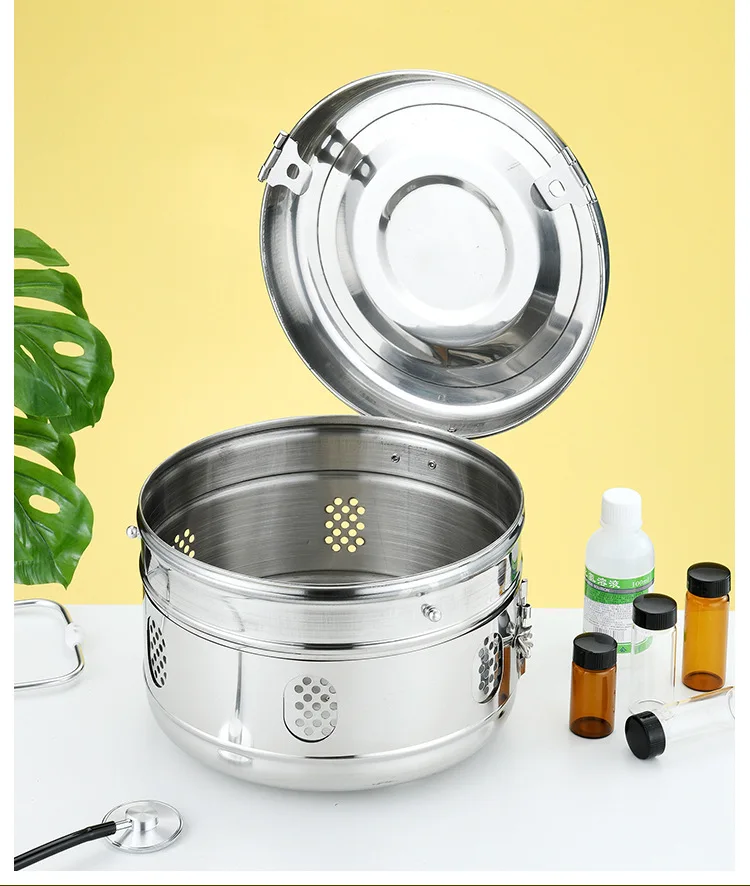 wholesale stainless steel storage tank medical storage tank high temperature resistant alcohol sterilizer disinfection pots