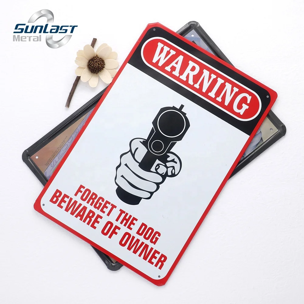 Custom metal aluminum Tin Warning Parking Reflective Road Street Signs Board Factory Price