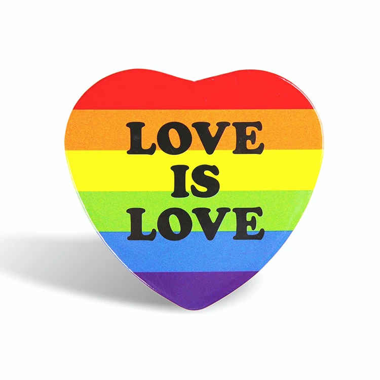 Factory Custom Design Logo Badges Printed Tin Button Badge Magnet Button Badges