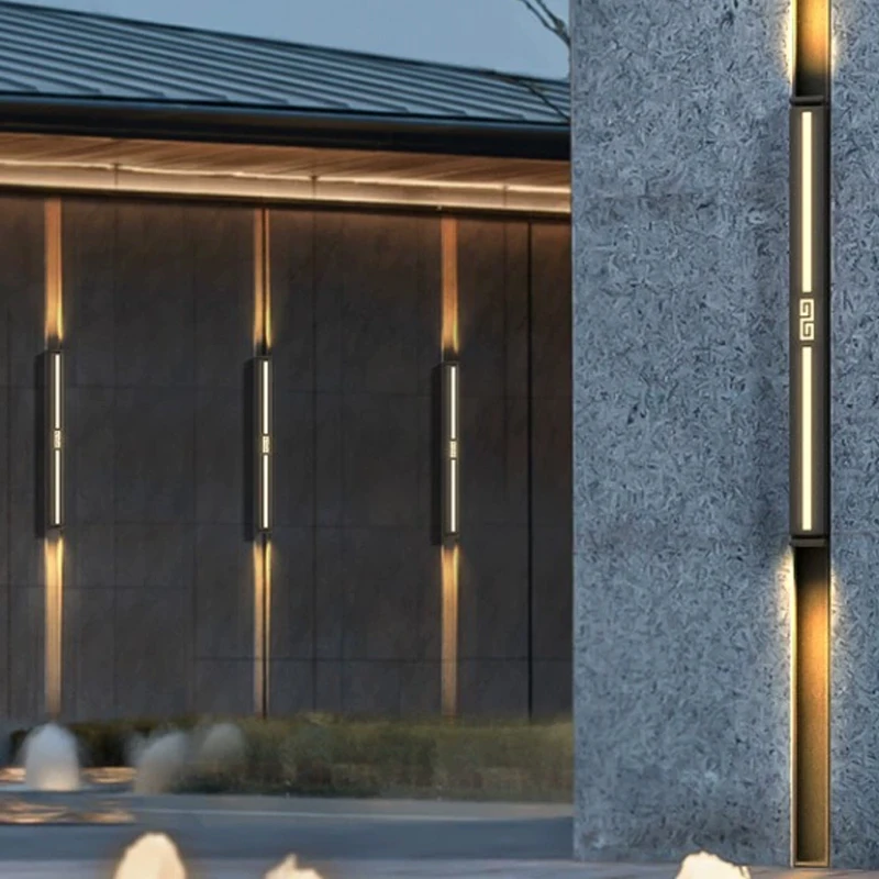 modern led waterproofCourtyard Villa Gate wall light mounted 6w outdoor wall lamps led porch wall  lights