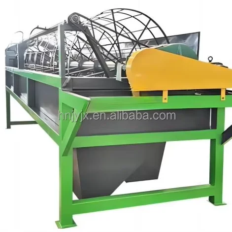 Hot Selling Rotary Screen Compost Manure Fertilizer Granules Or Powder Screening Machine For Sale