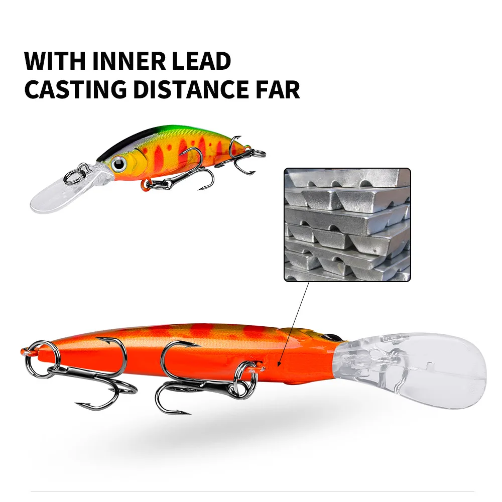Mini Sinking Minnow Fishing Lures 5.5g Artificial Minnow Lure Sinking Jerkbait Bass Pike Japan Hard Bait Swimbait Minnow