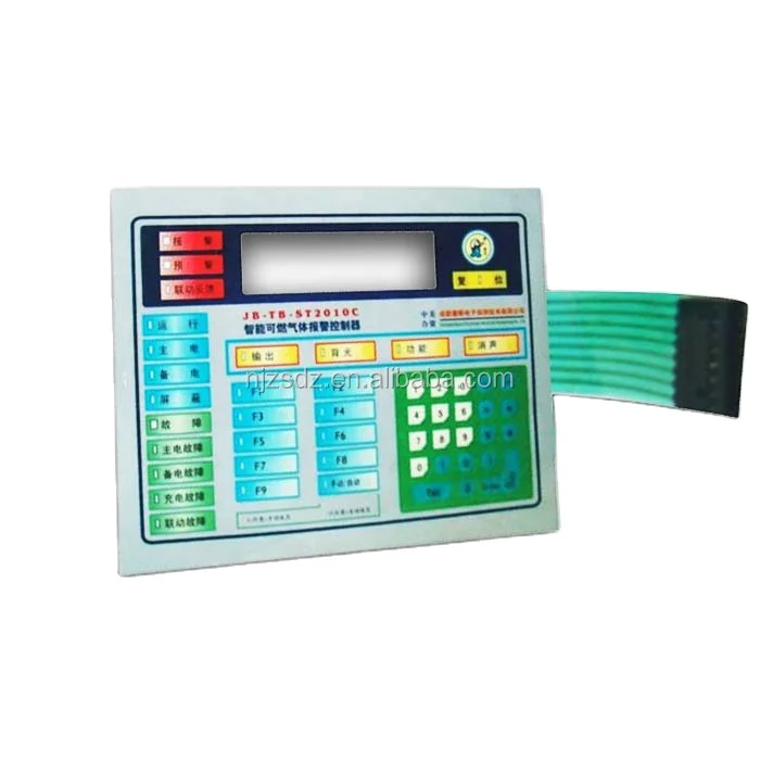 Newest Custom Button Control Flexible Membrane Switch