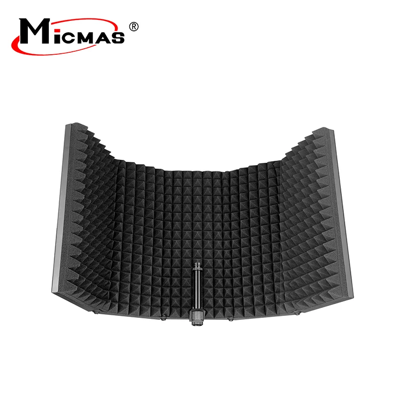 2021 горячая Распродажа BM700 800 микрофон изоляционный щит с подставкой акустический микрофон щит Студия Звуковой щит для записи поп-фильтр