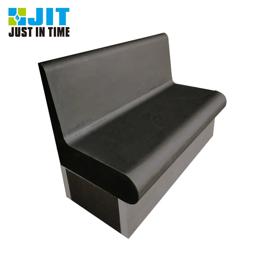 Fiberglass Mesh Plus Polymer Cement with Core XPS Foam Shower Bench
