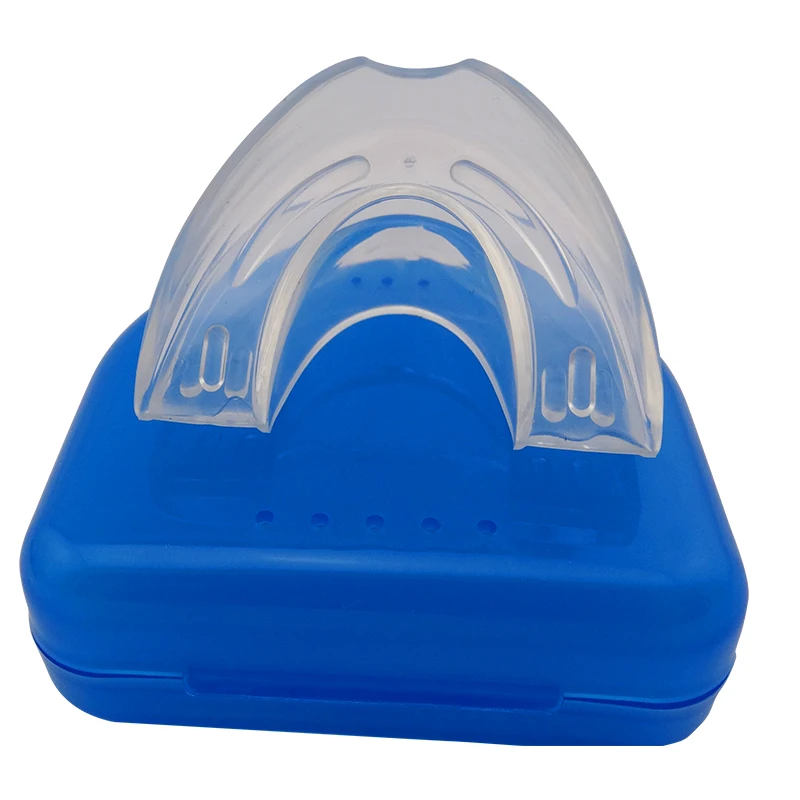 EVA Rubber Safety Custom Anti Snoring Silicone Mouthguard Stop Snore Instrument Device Silence Sleeper Mouthpiece