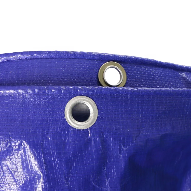 Blue Tarps Waterproof Sun Shelter Heavy-Duty PE Tarpaulin