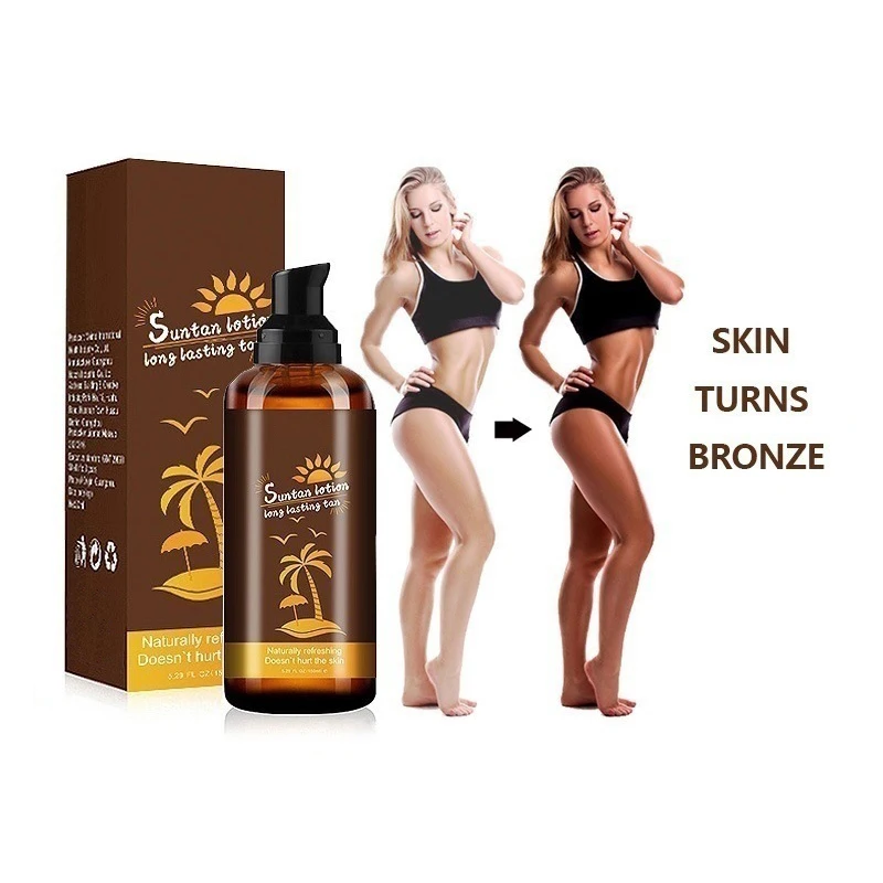 MLM custom makeup Quick Tan Sunless Tanning for Bronze Glowing Skin in Just Hours Tanning lotion