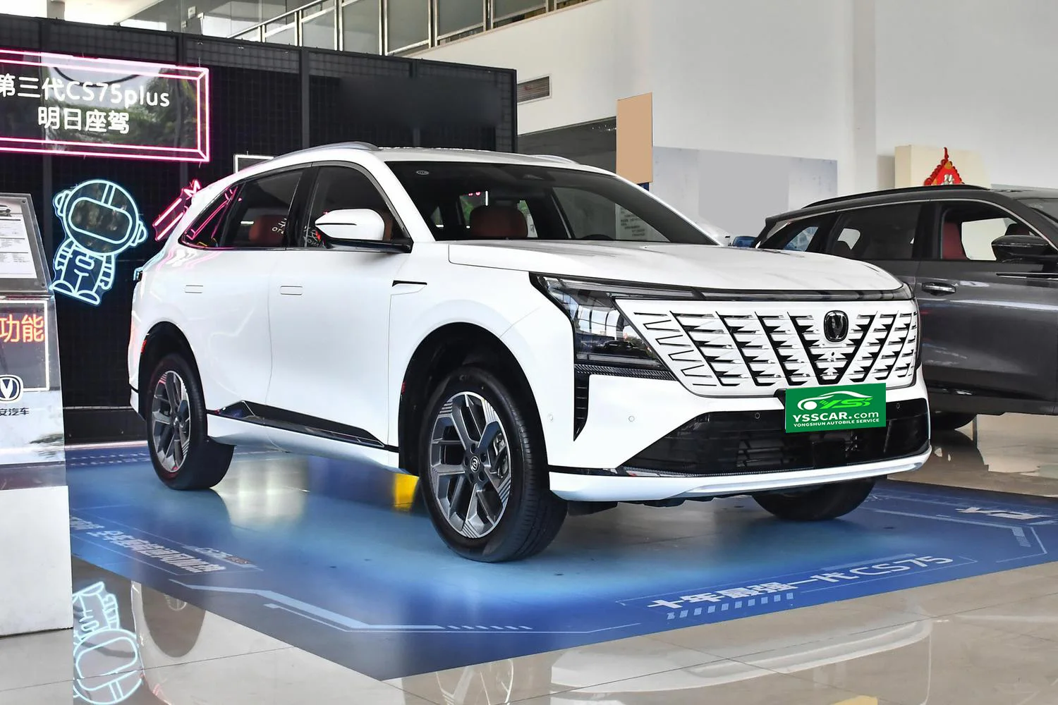 2025 Changan CS75 Plus 4-го поколения внедорожник с левым рулем 1 5 т роскошный автомобильный комплект газового топлива б/у автомобиль