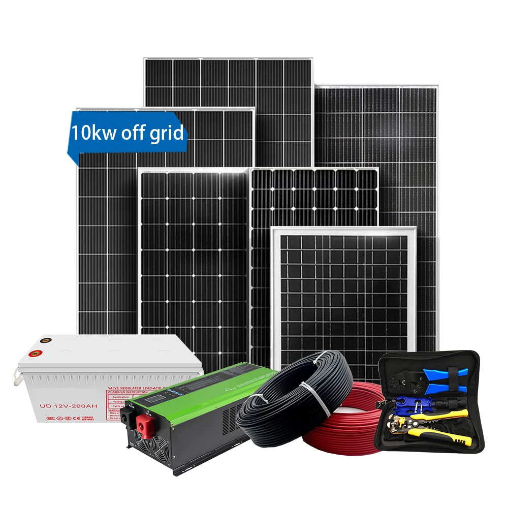 The New 20kw hs code off grid roof solar system lifepo4 Outdoor power generation