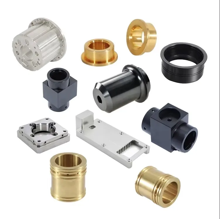 Anodized industrial component extrusion aluminum profile metal spare parts OEM metal hardware precision cnc machining service