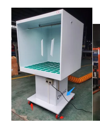 CE approved small spray booth auto / paint booth/ Spray Paint Cabinet