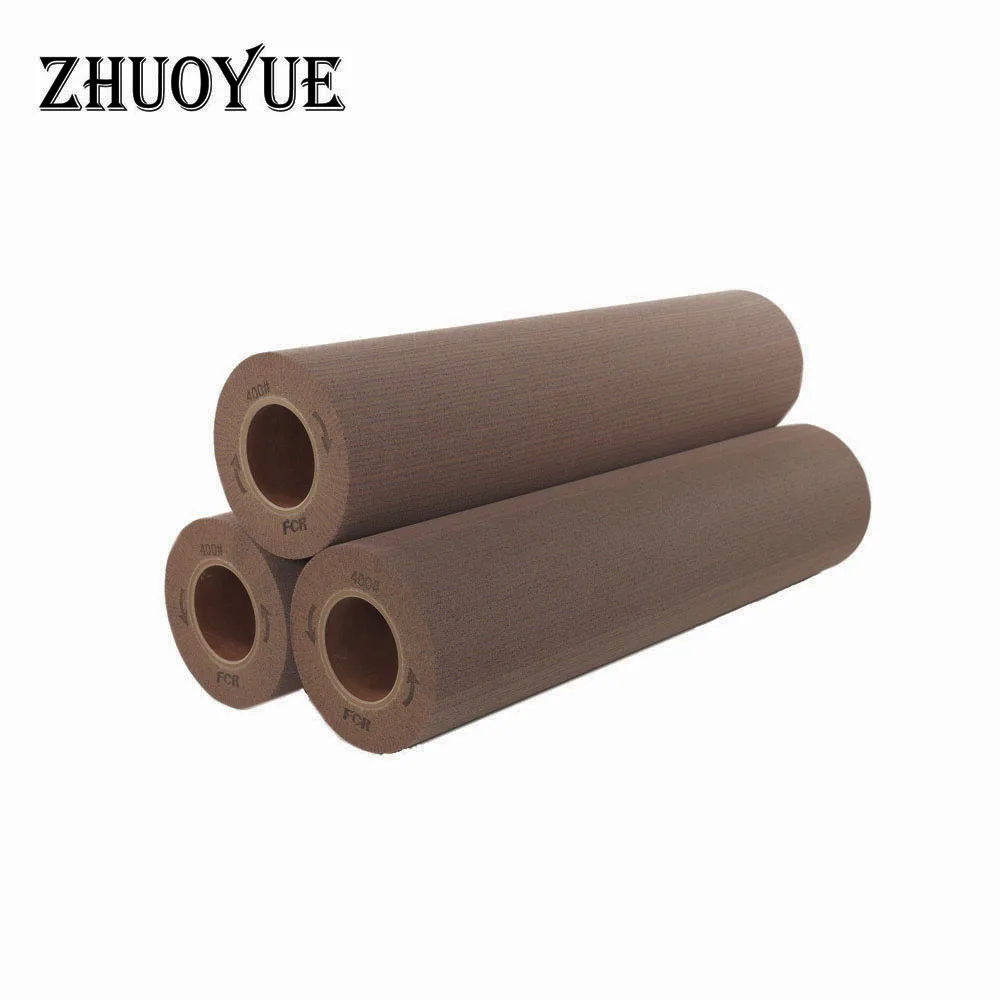 ZHUOYUE 400# High cut Non-Woven Brush Roller for PCB grinding polishing