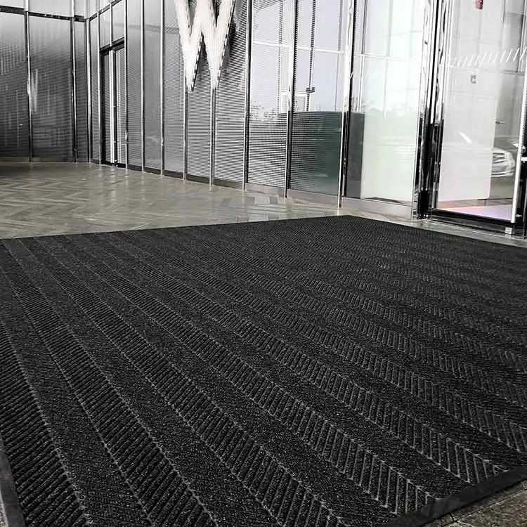 Rubber Logo Floor Door Mats Colorful Custom Printed Nitrile Anti-slip New Free Custom Design Customized CLASSIC Rectangle Nylon