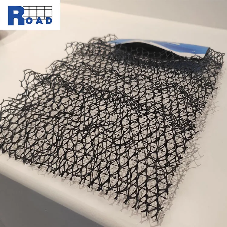 HDPE Grid 3D Reinforced Geocomposite Drainage Mats Wire Geomat China Factory