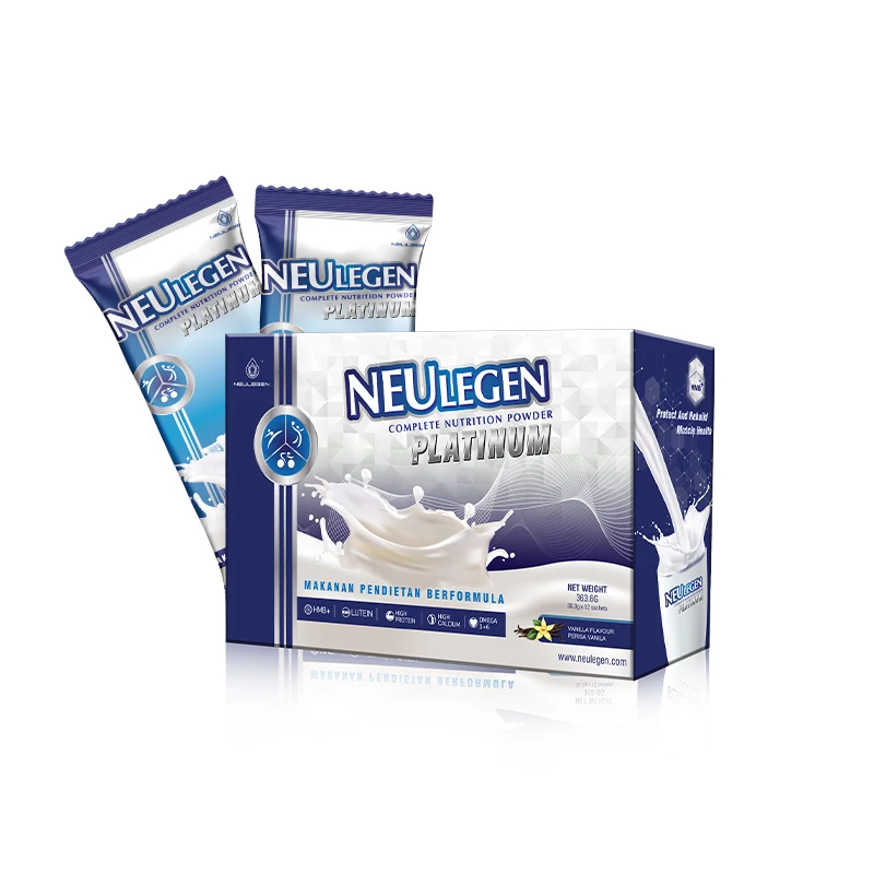 Бестселлер: Neulegen Platinum полное питание порошок преимущества с высоким кальцием и Omege3 & 6