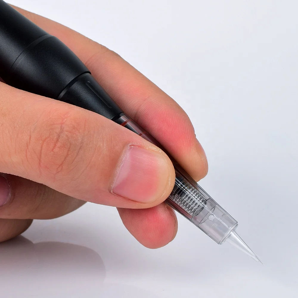 Одноразовые безболезненные тату-картриджи для бровей, иглы для микроблейдинга, тату-машинка для бровей, тату-машинка