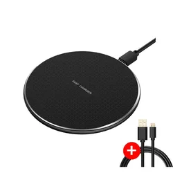 10W wireless charger for iPhone 11 Xs Max X XR 8 Plus 30W fast charging pad for Ulefone Doogee Samsung Note 9 Note 8 S10 Plus