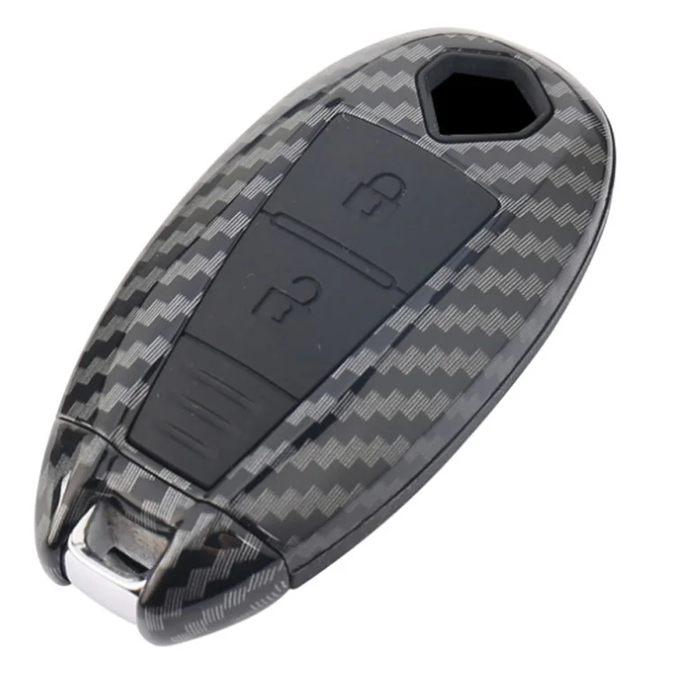 Carbon Fiber Car Key Protector Casing Cover For suzuki ertiga