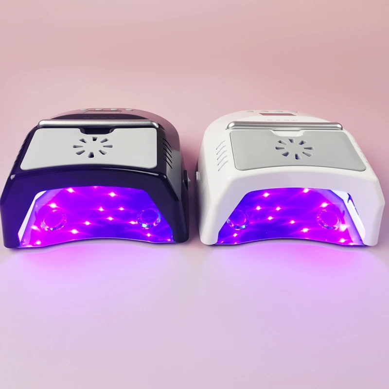 X&A Brand 2 In 1 Professional Dryer Gel Light Tools Manicure 72w Uv Led Nail Lamp With Fan