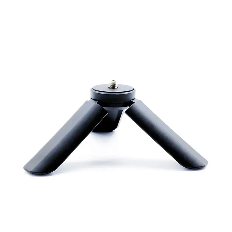 LUXCEO L01 Mini Stand Lightweight Portable Flexible Black ABS 84mm Photography Light Support Bracket Table Tripod