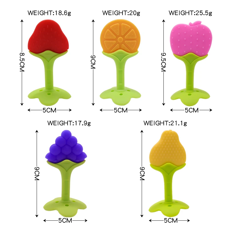 High quality food grade safety silicone flower shape  baby teething toy soft feething for baby toy silicone flower teething
