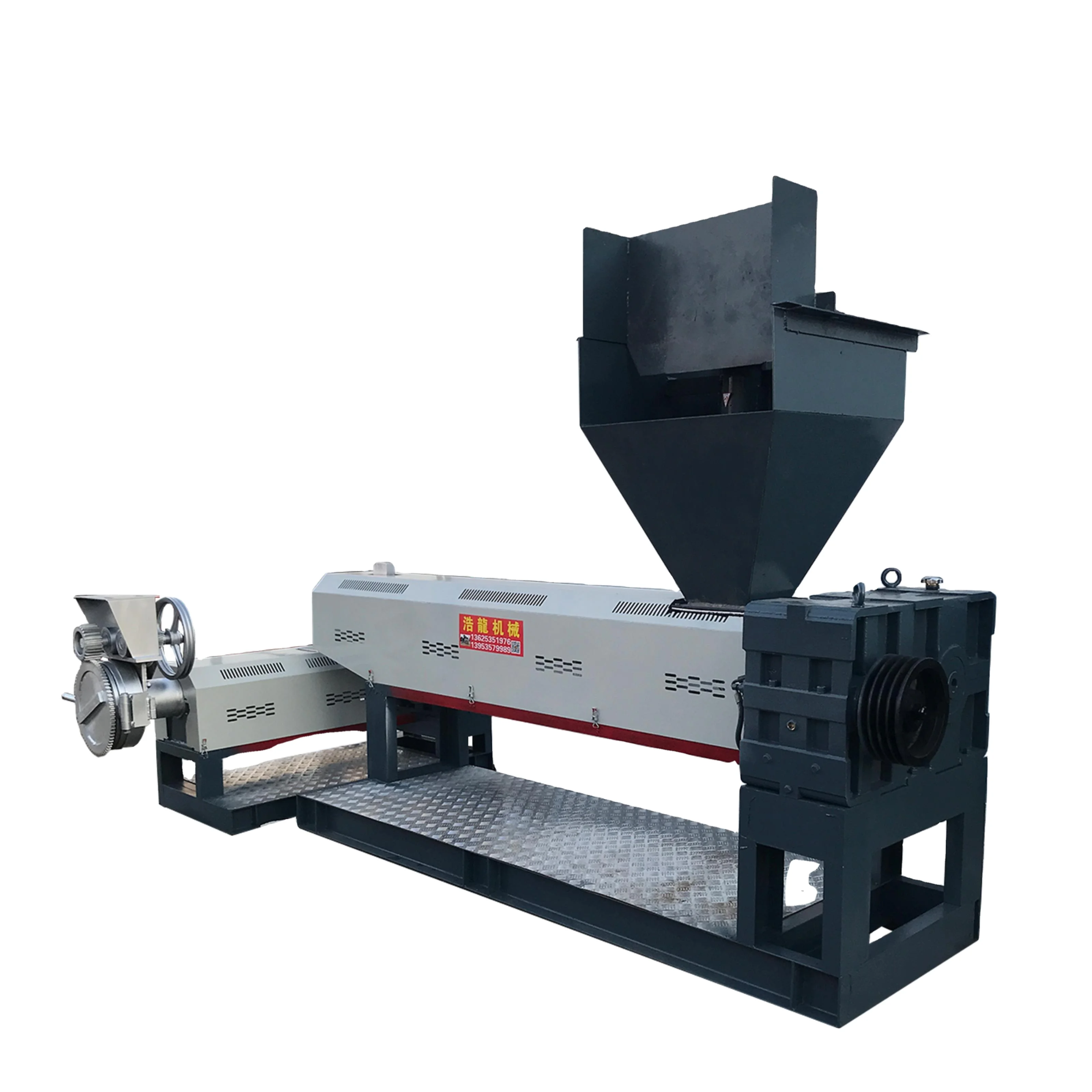 New PE & PP Plastic Recycling Machine with Core Components-Motor Gear Gearbox