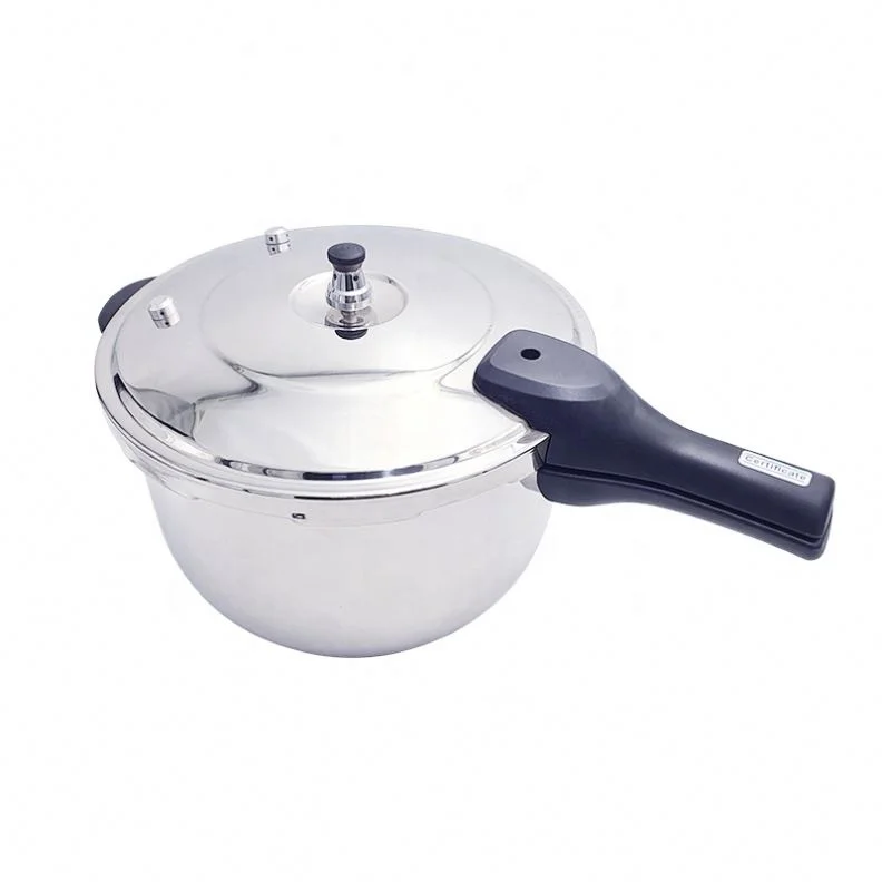 
wholesale top quality 201 stainless steel pressure cooker custom logo U shape mini gas stove induction cooker broth pot 