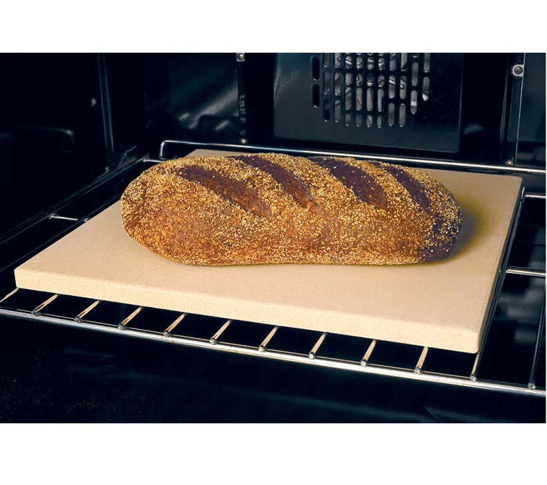 Refractory Electric Pizza Oven Stone with durable wood pizza peel for wholesale