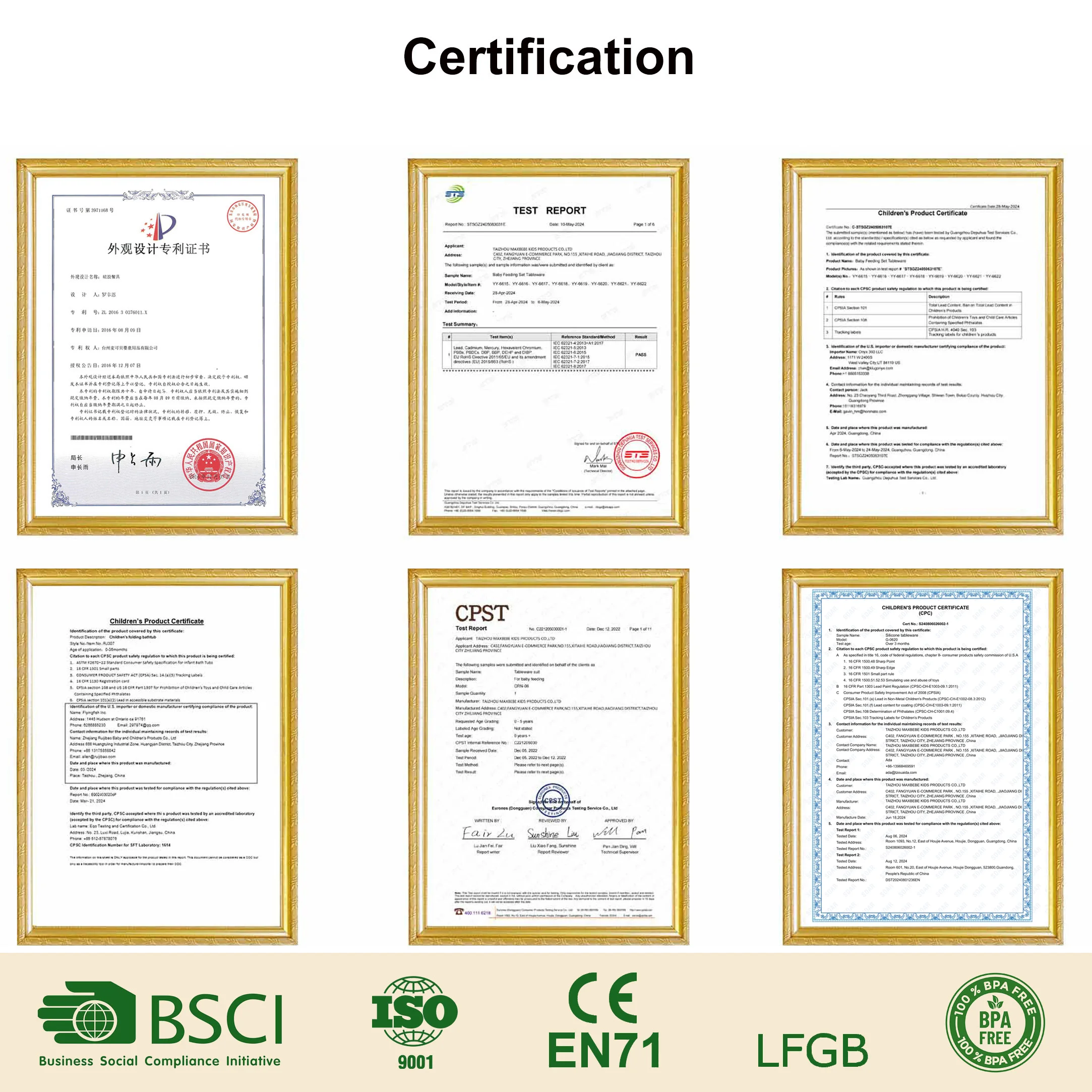 OEM baby feeding silicone bibs waterproof soft apron smock baby tableware bibs custom shape color printed bibs