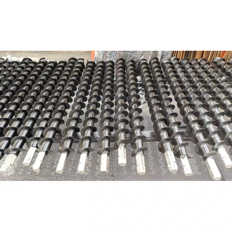 Geological exploration auger drilling pipe for mining soil core sampling spiral drill rod matched
