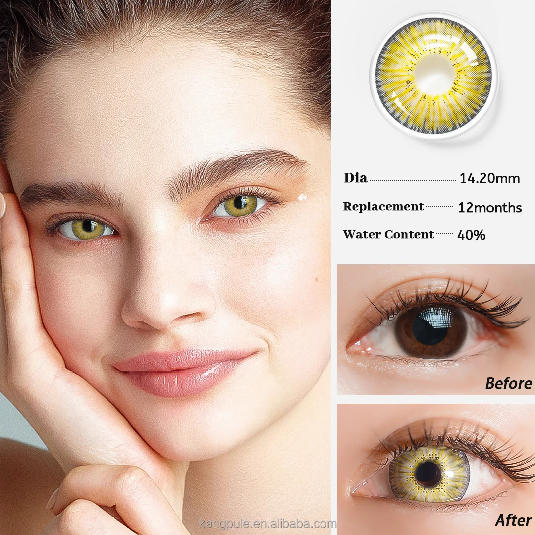 wholesale factory private label good price of  freshlady eye contact lenses color contact lenses