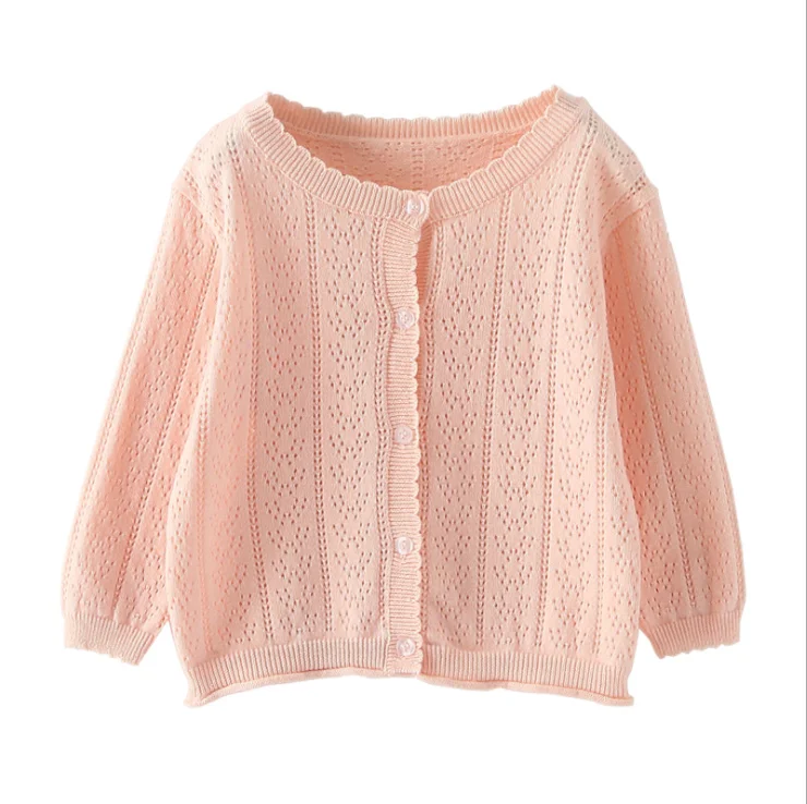 Leesourcing- wholesale fashional  spring baby clothes knitted  cardigan sweaters for girl