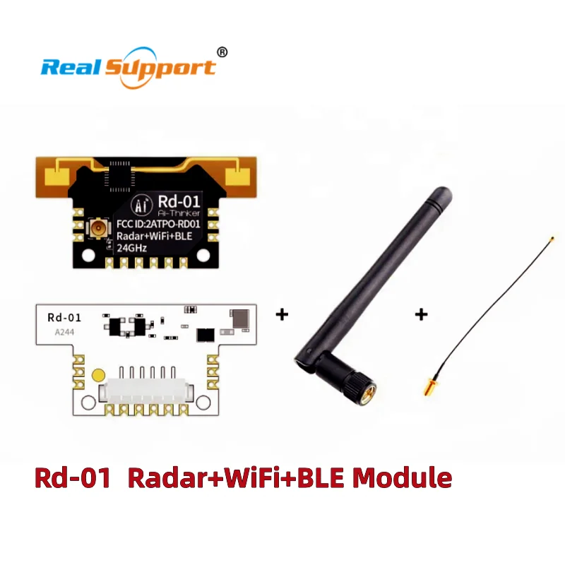 Original Rd-01 with Rod antenna 24GHz Radar+WiFi+BLE Module Millimeter Wave Sensor radar sensor for human detection